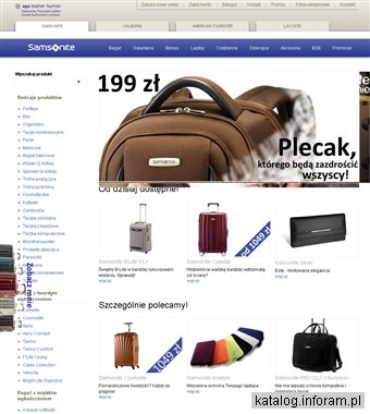 Walizki podróżne - Samsonite