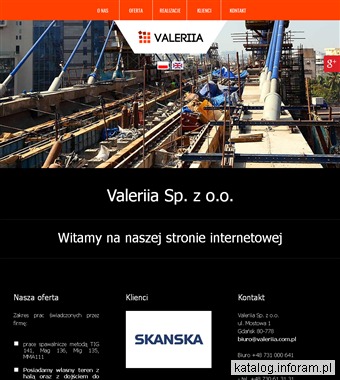 VALERIIA prace spawalnicze Gdańsk