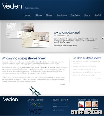 veden.pl - projektowanie i tworzenie stron www