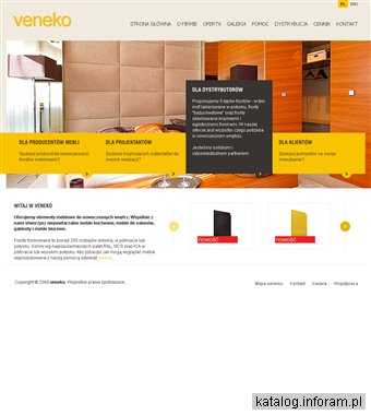 Produkcja frontów meblowych - Veneko