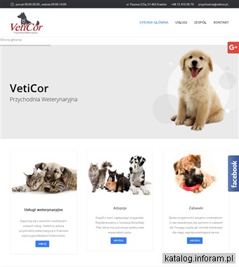 VETICOR przychodnia weterynaryjna Olsza Kraków