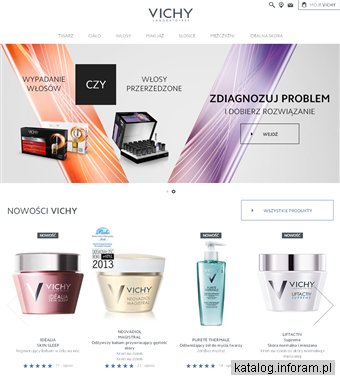 Vichy.pl - oferta kosmetyków