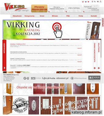 Vikking producent drzwi zewnętrzynych witraże systemy skrzydeł drzwi zewnętrzne VIKDOOR