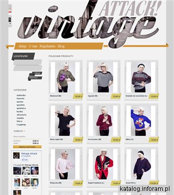 Sklep Vintage, odzież vintage