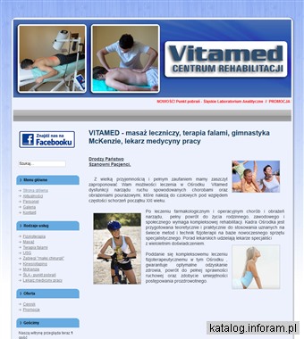 Vitamed – Centrum rehabilitacji, leczenia