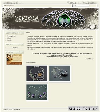 Vivioland - autorska biżuteria wire-wrapping
