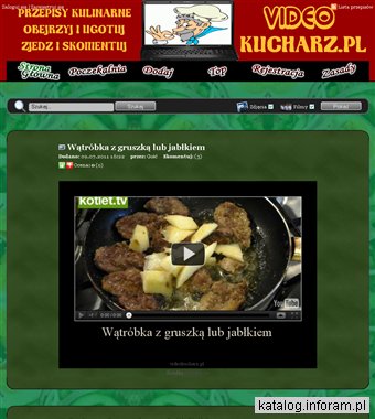 Video przepisy kulinarne. Video kucharz