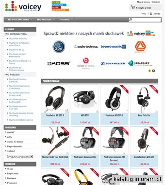 Voicey.pl – najlepsze marki słuchawek - sklep online