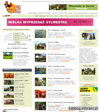Agroturystyka - oferty wypoczynku na wsi