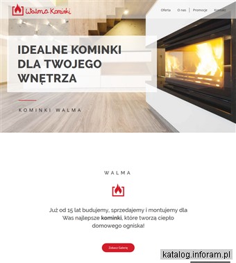 walma.pl bio kominki Warszawa