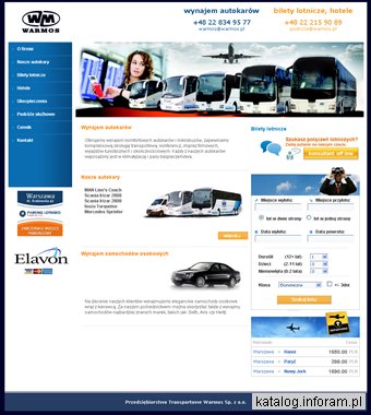 Wynajem autokarów Warszawa