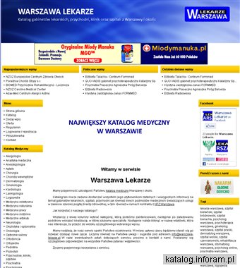 Lekarze z Warszawy i okolic