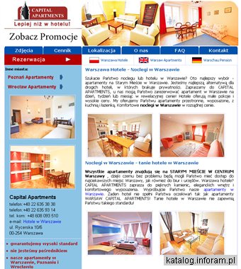 Warszawa hotele, noclegi