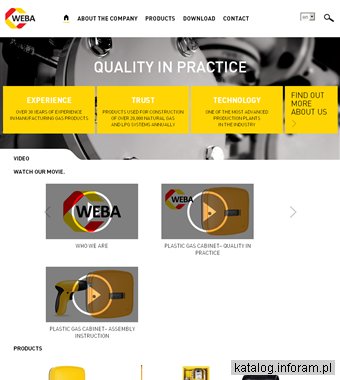 WEBA przyłącza gazowe