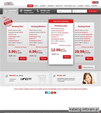 Tani hosting WWW - Webd.pl