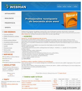 Systemem zarządzania treścią CMS