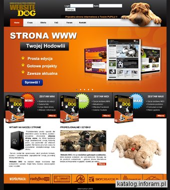 WebsiteDOG - gotowe szablony stron dla miłośników psów