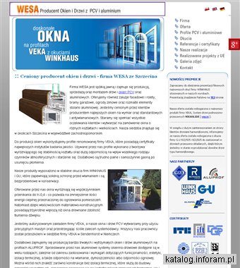 WESA SP.J. okna na zamówienie Szczecin