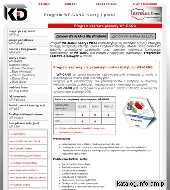 WF-GANG - wspomaganie działu kadr