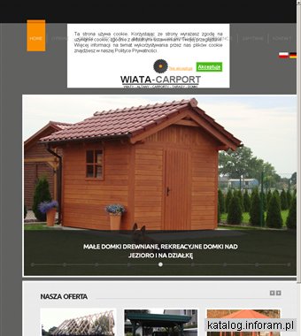 Wiaty samochodowe Gorzów