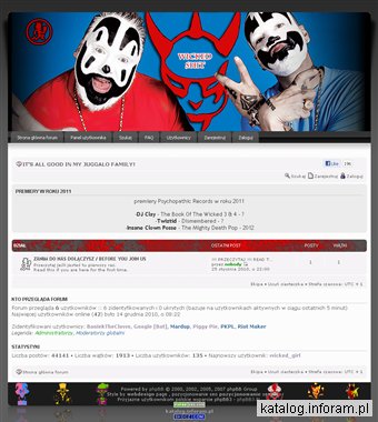 Wickedshit.pl - Polskie forum Insane Clown Posse i calej Juggalo Family.