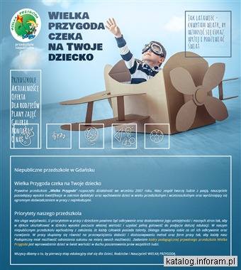 WIELKA PRZYGODA Gdańsk przedszkole prywatne