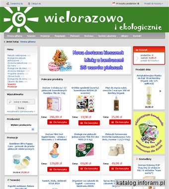 Wielorazowo.pl - zdrowo, ekologicznie i oszczędnie.