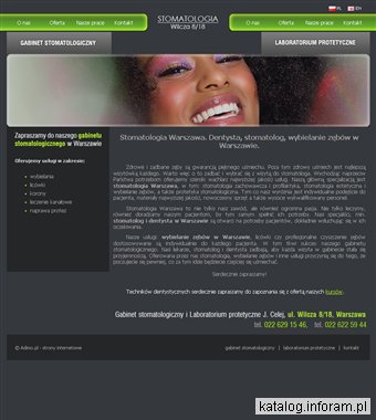 Stomatologia, dentysta, wybielanie zębów Warszawa