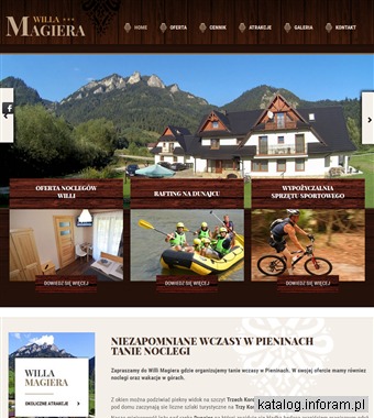 Pokoje Pieniny - willamagiera.pl