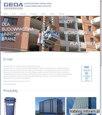 Windy Geda - eksperci od transportu pionowego