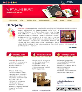 Wirtualne biuro w centrum Krakowa