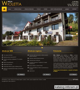 Noclegi Wisła - Willa Wioletta