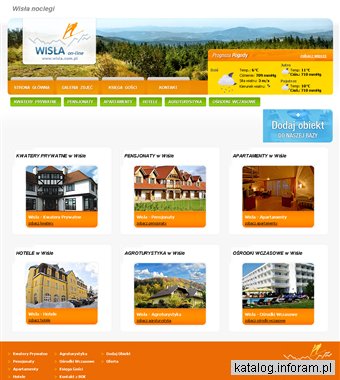 Noclegi Wisła - hotele, apartamenty, kwatery, pensjonaty