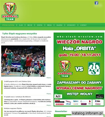 WKS Śląsk Wrocław HANDBALL TEAM