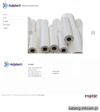 Adjatech - włókniny techniczne