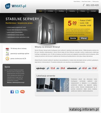 Tani hosting - Wmat.pl