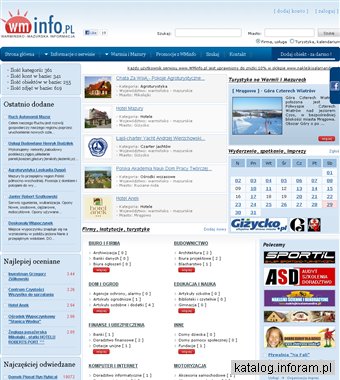 Warmińsko - Mazurska informacja