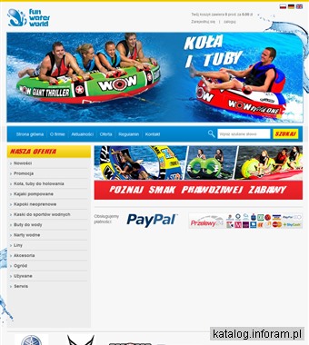 www.wodneharce.eu - akcesoria wodne sklep