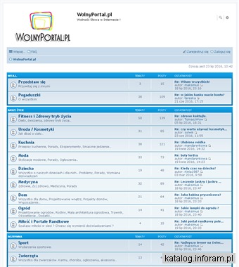Forum internetowe WolnyPortal.pl