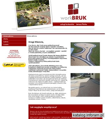 WORKBRUK - układanie kostki brukowej, aranżacje