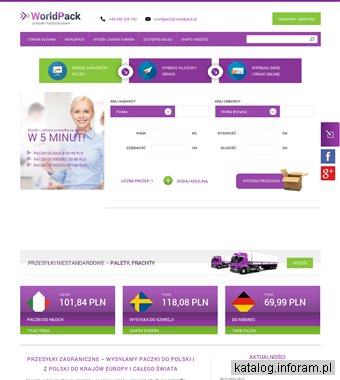 WorldPack.pl - paczki Wielka Brytania - Polska