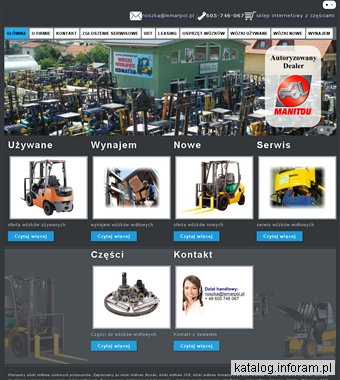 Wózki widłowe JCB, Komatsu, Nissan, Toyota