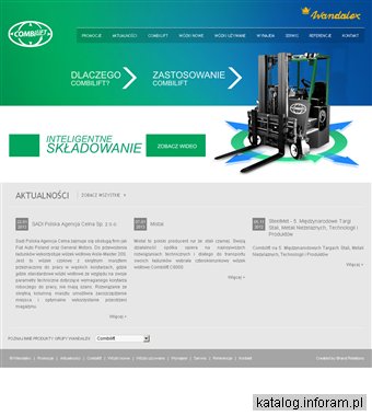 Wózki widłowe Wandalex wózki wielokierunkowe