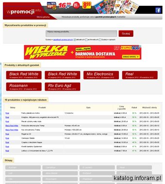 Porównywarka cen marketów