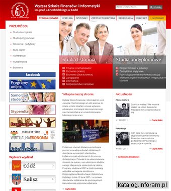 WSFI - Wyższa Szkoła Finansów i Informatyki w Łodzi