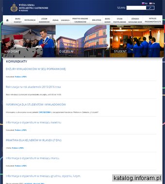 WSHiG studia z zarządzania hotelem Poznań