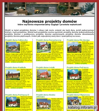 Projekty domów