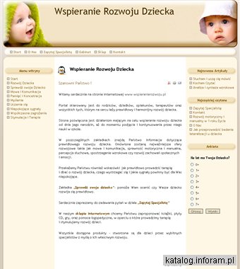 Wspieranie rozwoju dziecka