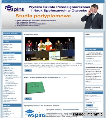 Wyższa Szkoła Mińsk Mazowiecki - Studia WSPiNS