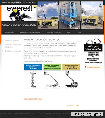Wynajem podnośników